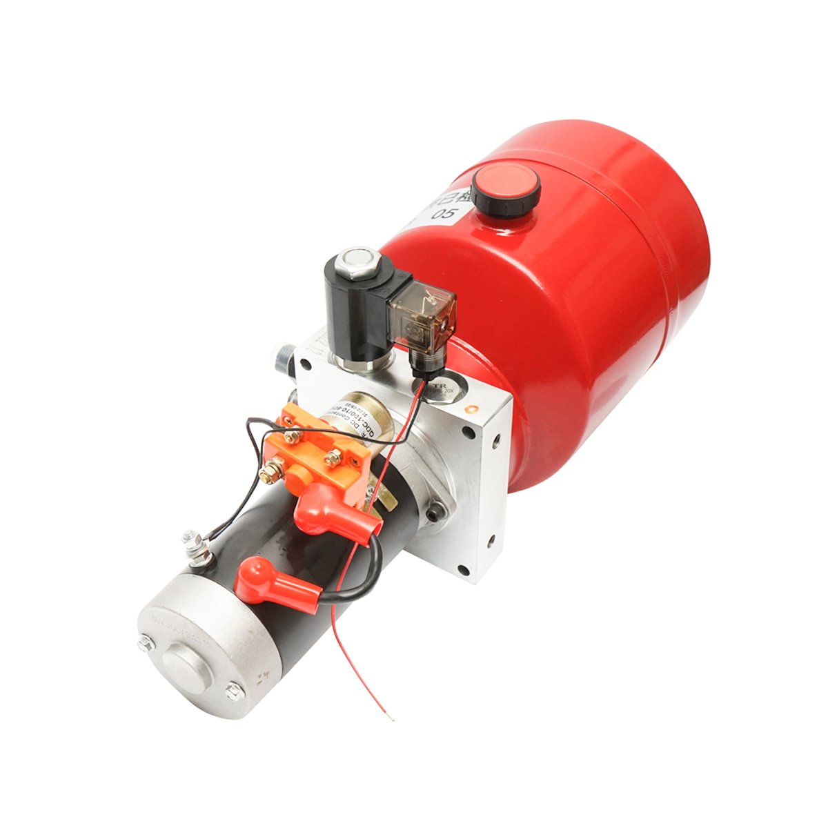 Kit hidraulic basculare 1 tona cu telecomanda 60VDC wireless 150 Bar, 0.8Kw, 150Bar pentru triciclu electric